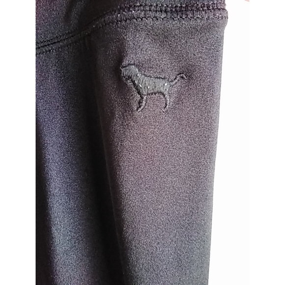 PINK Victoria's Secret Leggings Size S Black - Picture 2 of 6
